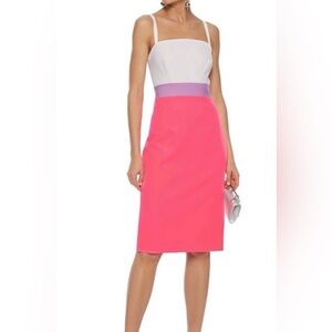 Milly Colorblock Pink Dress